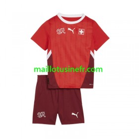 Maillot de Foot Suisse Domicile UEFA EURO 2024 - Enfant